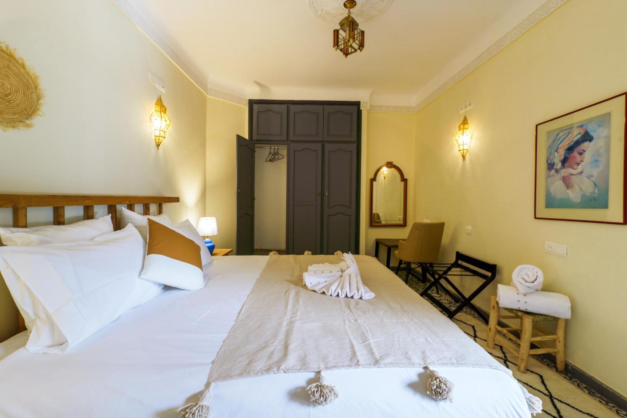Riad 4 Chambres - Piscine & Petit Dejeuner Gratuit - Wifi Fibre Optique Marraquexe Exterior foto