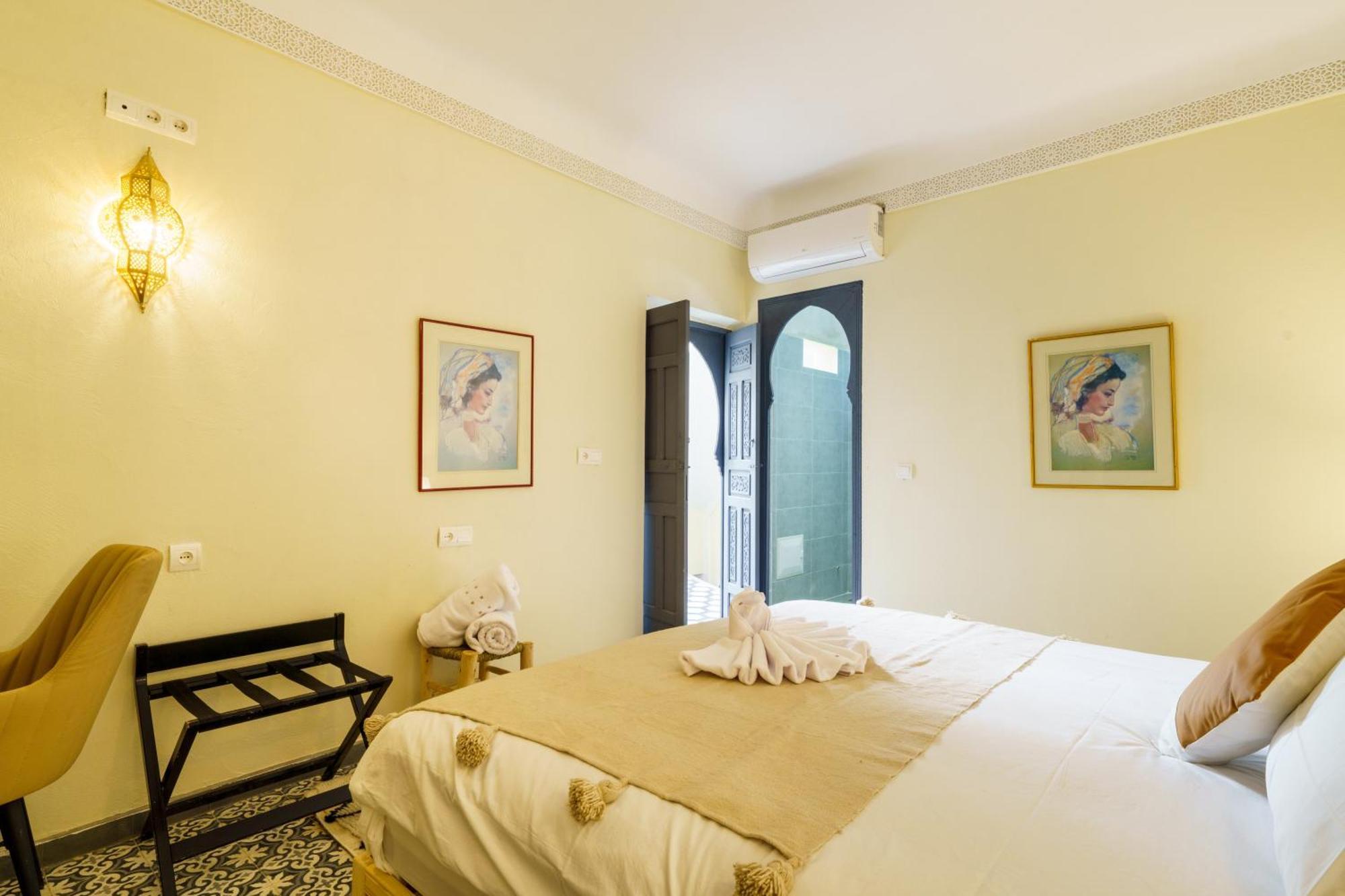 Riad 4 Chambres - Piscine & Petit Dejeuner Gratuit - Wifi Fibre Optique Marraquexe Exterior foto