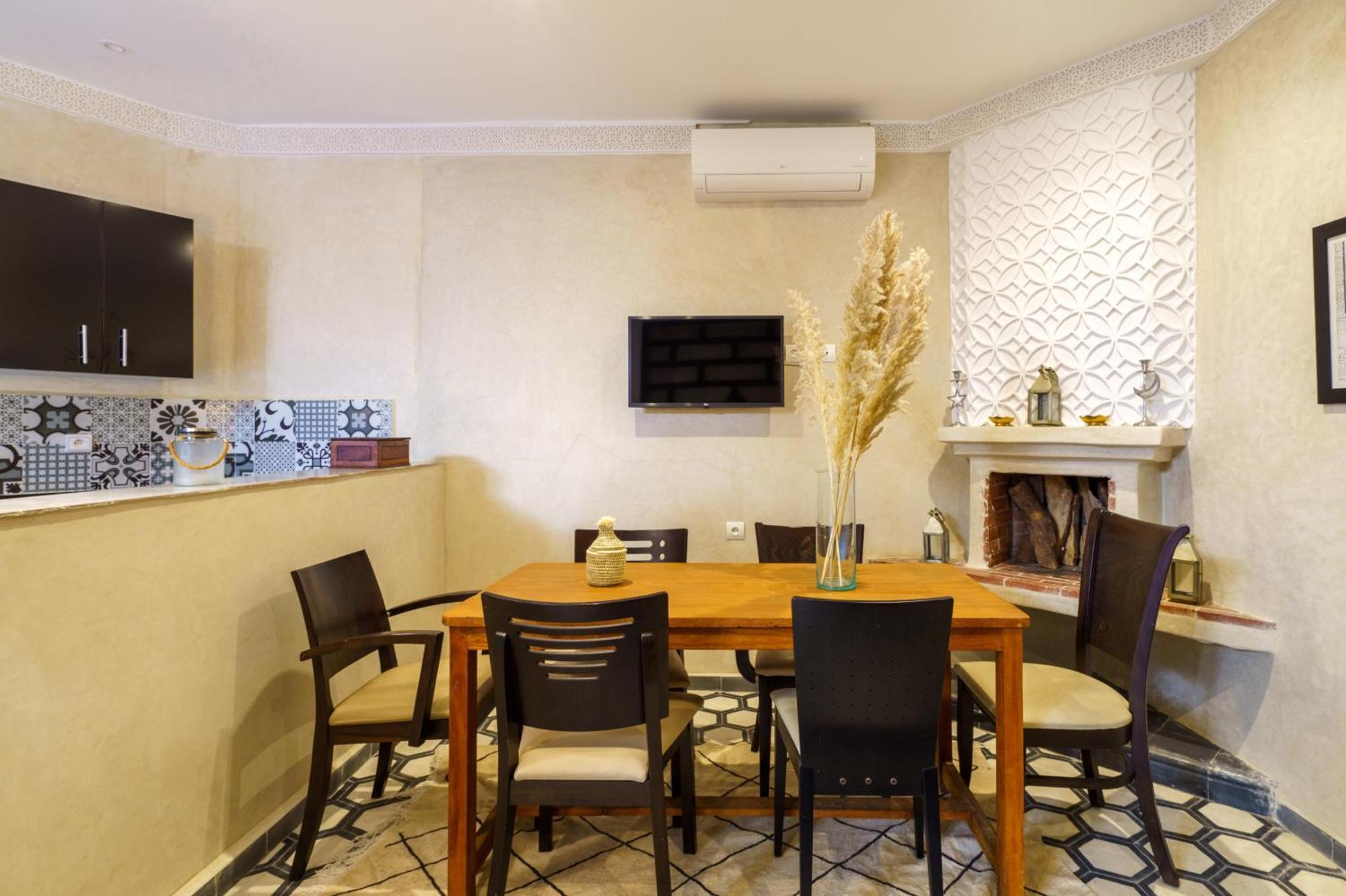 Riad 4 Chambres - Piscine & Petit Dejeuner Gratuit - Wifi Fibre Optique Marraquexe Exterior foto