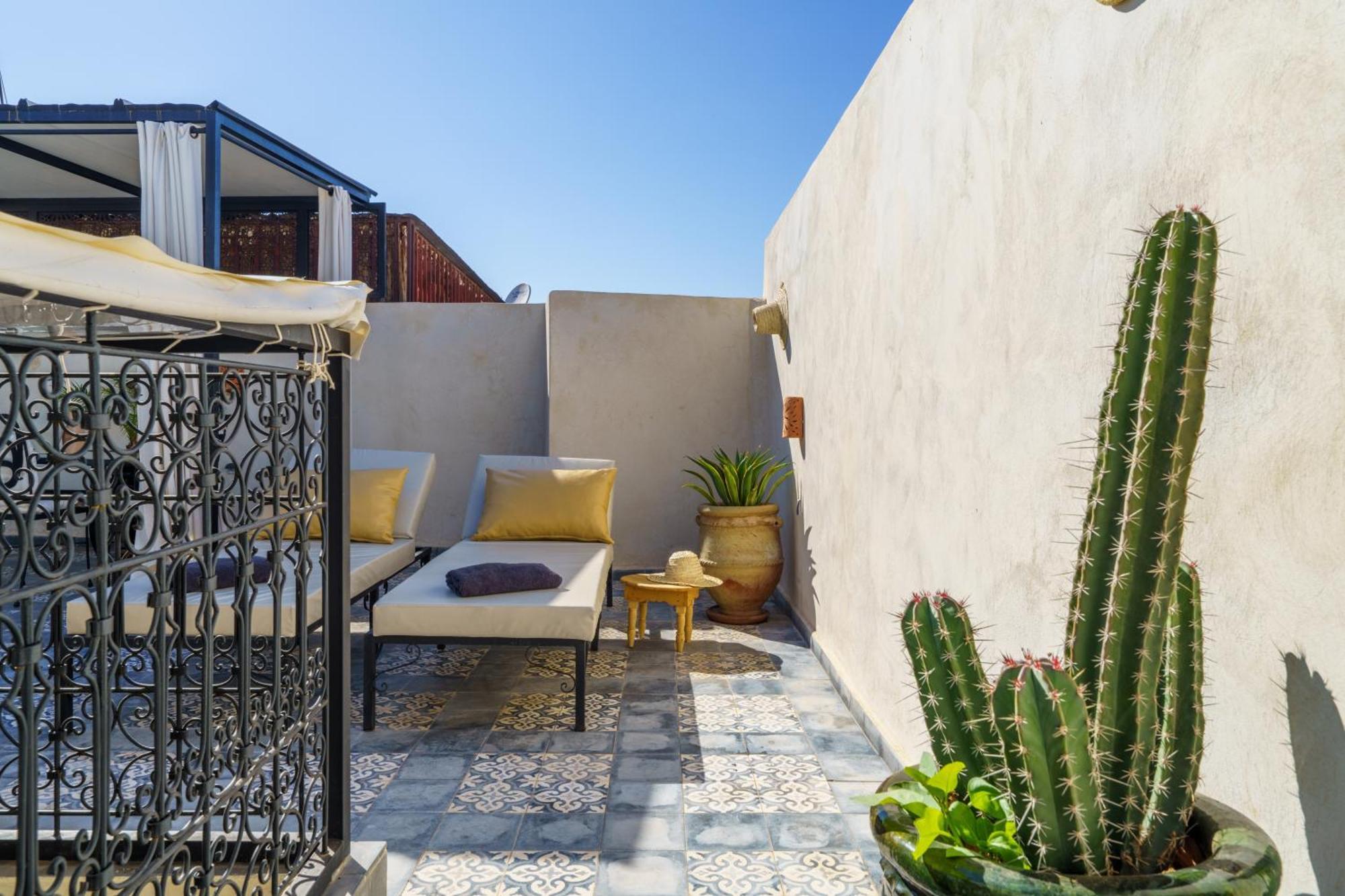 Riad 4 Chambres - Piscine & Petit Dejeuner Gratuit - Wifi Fibre Optique Marraquexe Exterior foto