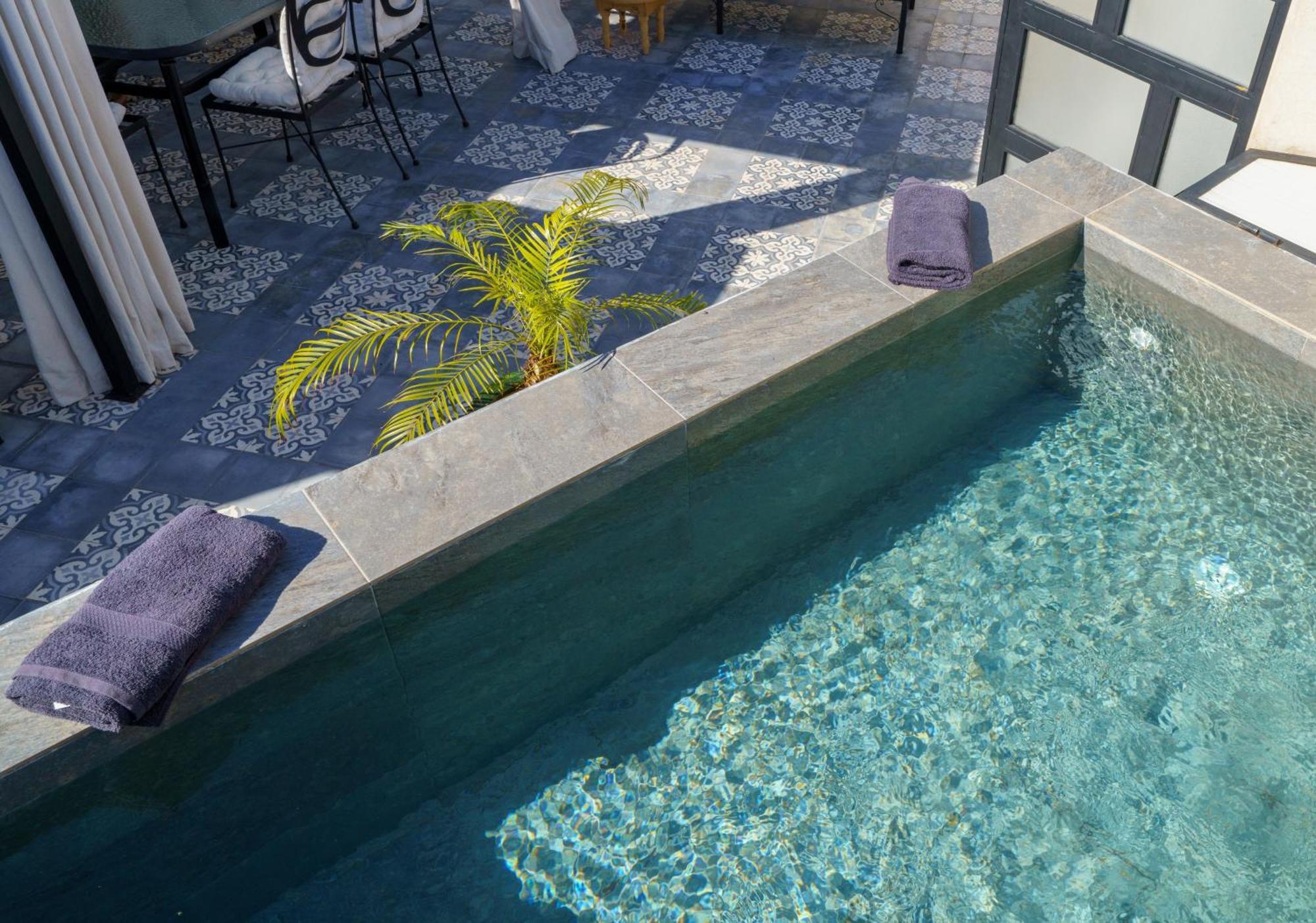 Riad 4 Chambres - Piscine & Petit Dejeuner Gratuit - Wifi Fibre Optique Marraquexe Exterior foto